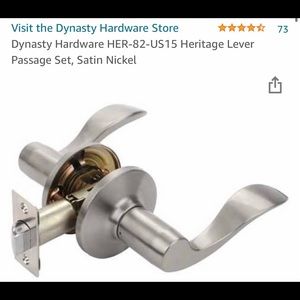 Dynasty Hardware HER 82 US15 Heritage Lever